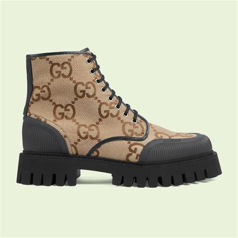 gucci maxi gg shoes|gucci lace up boots.